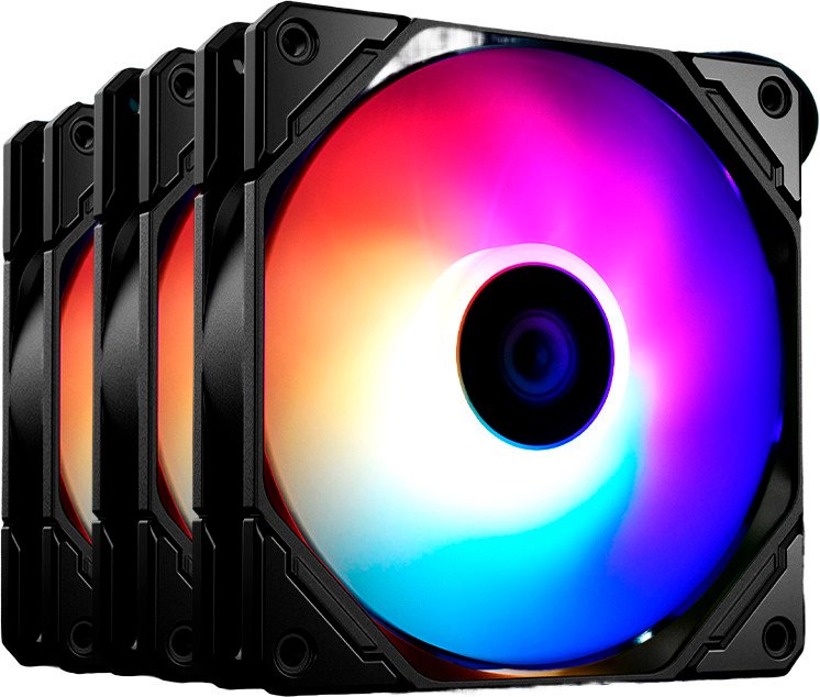 

Комплект вентиляторов для корпуса ID-Cooling TF-12025-PRO-ARGB Trio
