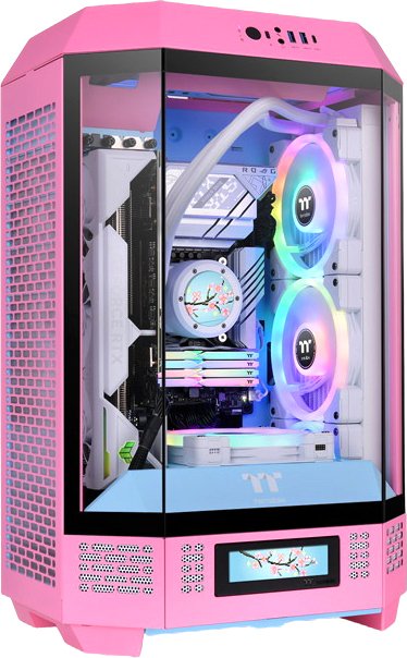 

Корпус Thermaltake The Tower 300 Bubble Pink CA-1Y4-00SAWN-00