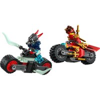 Конструктор LEGO Ninjago Скоростная гонка на мотоцикле Кая 71838