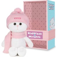 Классическая игрушка Колбаскин & Мышель Мышель в розовой шапочке и шарфике MT-MRT-КМ-0320241-20