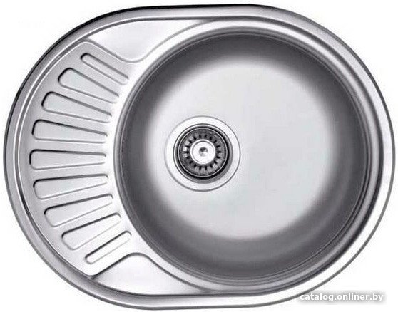 Кухонная мойка КромРус EC 257 RUS (чаша справа, без сифона)