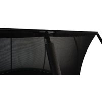 Батут GoUP Luxury 12FT (с сеткой и лестницей, темно-зеленый)