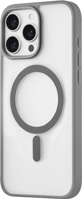 

Чехол для телефона uBear Cloud Mag для iPhone 16 Pro Max (серый)