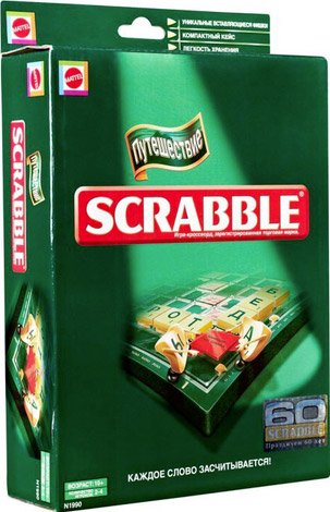 Mattel Scrabble Путешествие