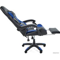 Игровое (геймерское) кресло Jiqiao DG8003 (черный/синий)