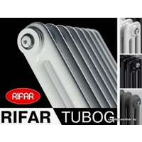 Стальной трубчатый радиатор Rifar TUB 2180-05-D1-AN (антрацит, нижнее односторонее подключение)