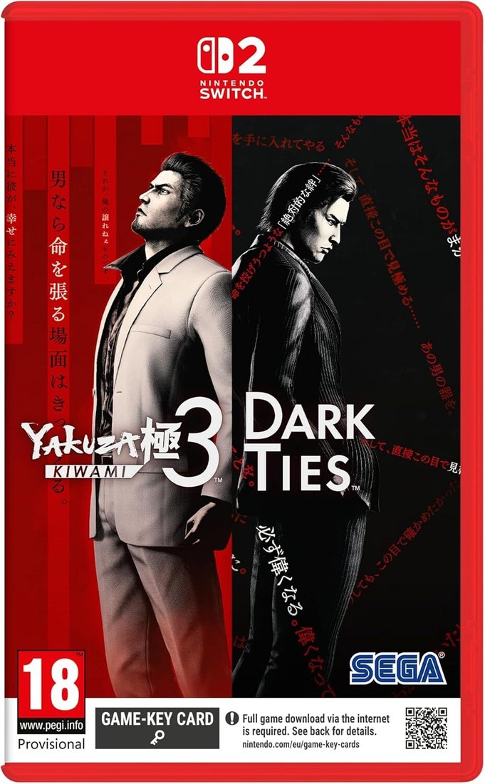 Yakuza Kiwami 3 & Dark Ties для Nintendo Switch 2