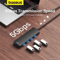 USB-хаб  Baseus UltraJoy Series 4-Port Hub Lite B0005280B111-03