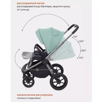 Универсальная коляска Rant Flex Pro RA075 2023 (3 в 1, green)