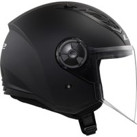 Мотошлем LS2 OF616 Airflow 2 Solid (S, черный матовый)