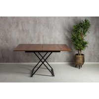 Стол-трансформер Levmar Apollo D44/S53 (миланский орех/черные опоры)