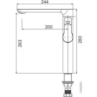 Смеситель Gerhans K14015B