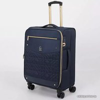 Чемодан-спиннер Grott 338-1731/3-24 (темно-синий)