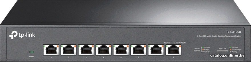 Неуправляемый коммутатор TP-Link TL-SX1008