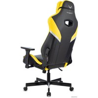 Игровое (геймерское) кресло Knight Thunder 5X (черный/желтый)