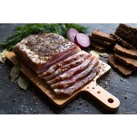 Сало & Мясо Грудинка соленая фермерская (заправлена тмином)