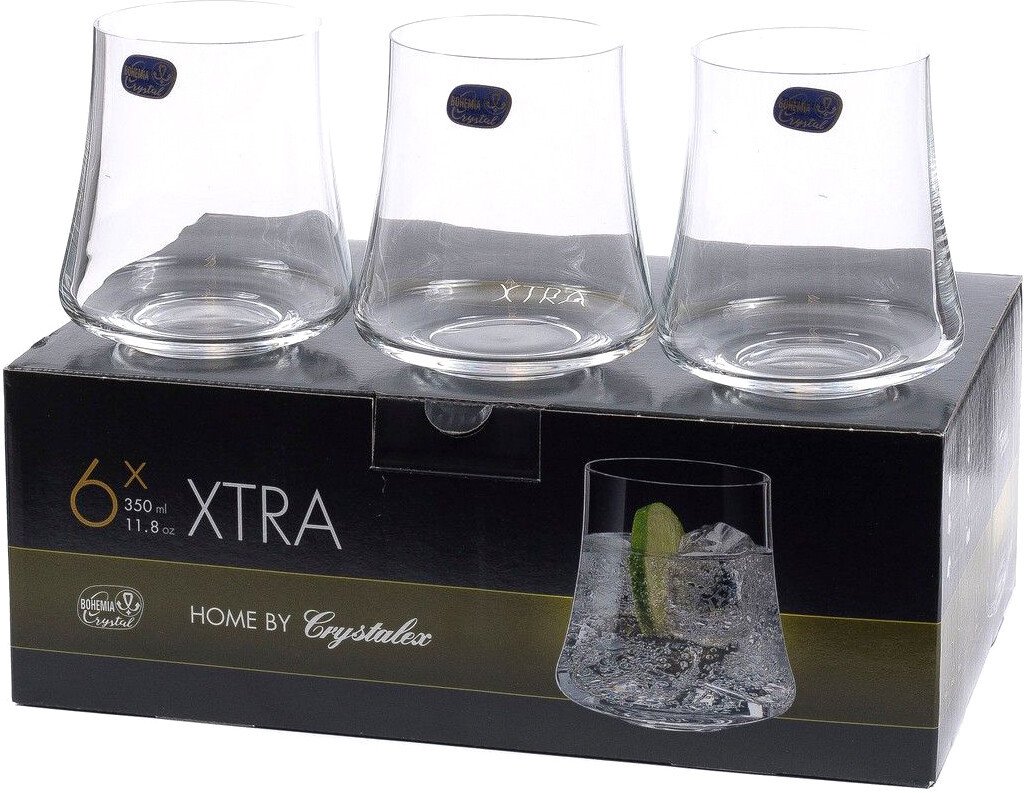 

Набор стаканов для воды и напитков Bohemia Crystal Xtra 23023/350