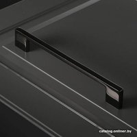 Ручка мебельная GTV UZ819-192 (черный хром)