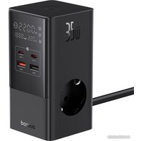 Сетевое зарядное Baseus PowerCombo Tower PowerStrip 3AC2+U2+С 35W CCGAN35-S3ACE