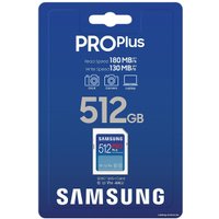 Карта памяти Samsung PRO Plus 2023 SDXC 512GB