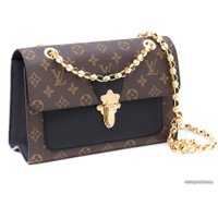 Женская сумка Louis Vuitton 420 Victorie Black Canvas