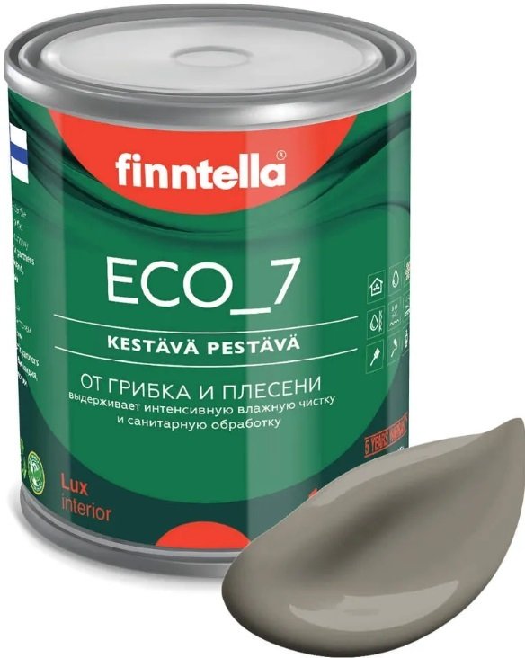 

Краска Finntella Eco 7 Maa F-09-2-1-FL080 0.9 л (светло-коричневый)