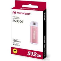 Внешний накопитель Transcend ESD300 512GB TS512GESD300P