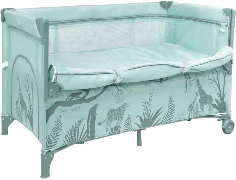 

Манеж-кровать Amarobaby Transform Africa AMARO-26TrА/13 (зеленый)