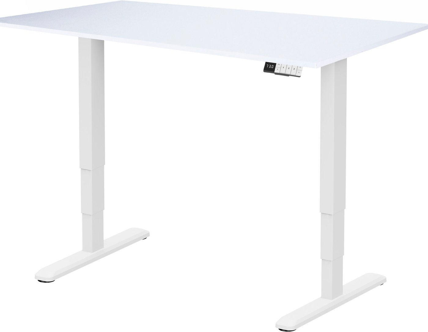 

Стол для работы стоя ErgoSmart Unique Ergo Desk 1200x650x18 мм (альпийский белый/белый)