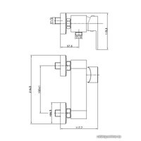 Смеситель Cersanit Elio A63046