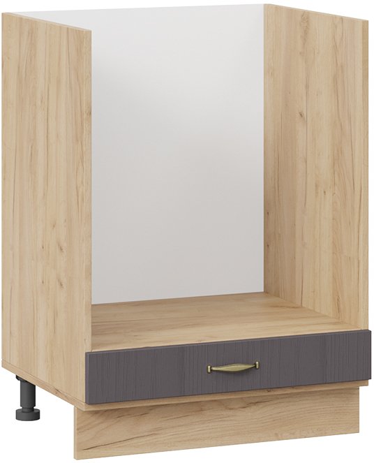 

Шкаф напольный Трия Лина 1Н6Б (дуб крафт золотой/графит)