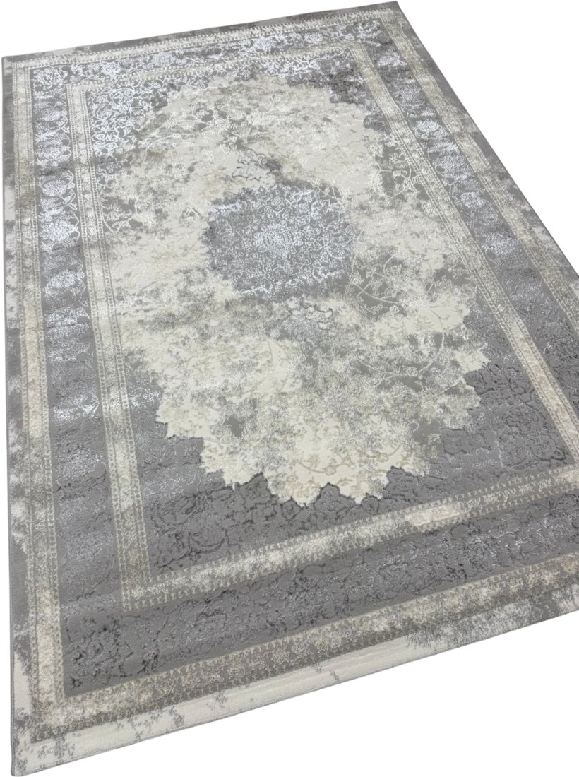 

Ковер для жилой комнаты Radjab Carpet Амальфи Прямоугольник A5000A 13648 (1.2x1.8, Cream/Antrasit)
