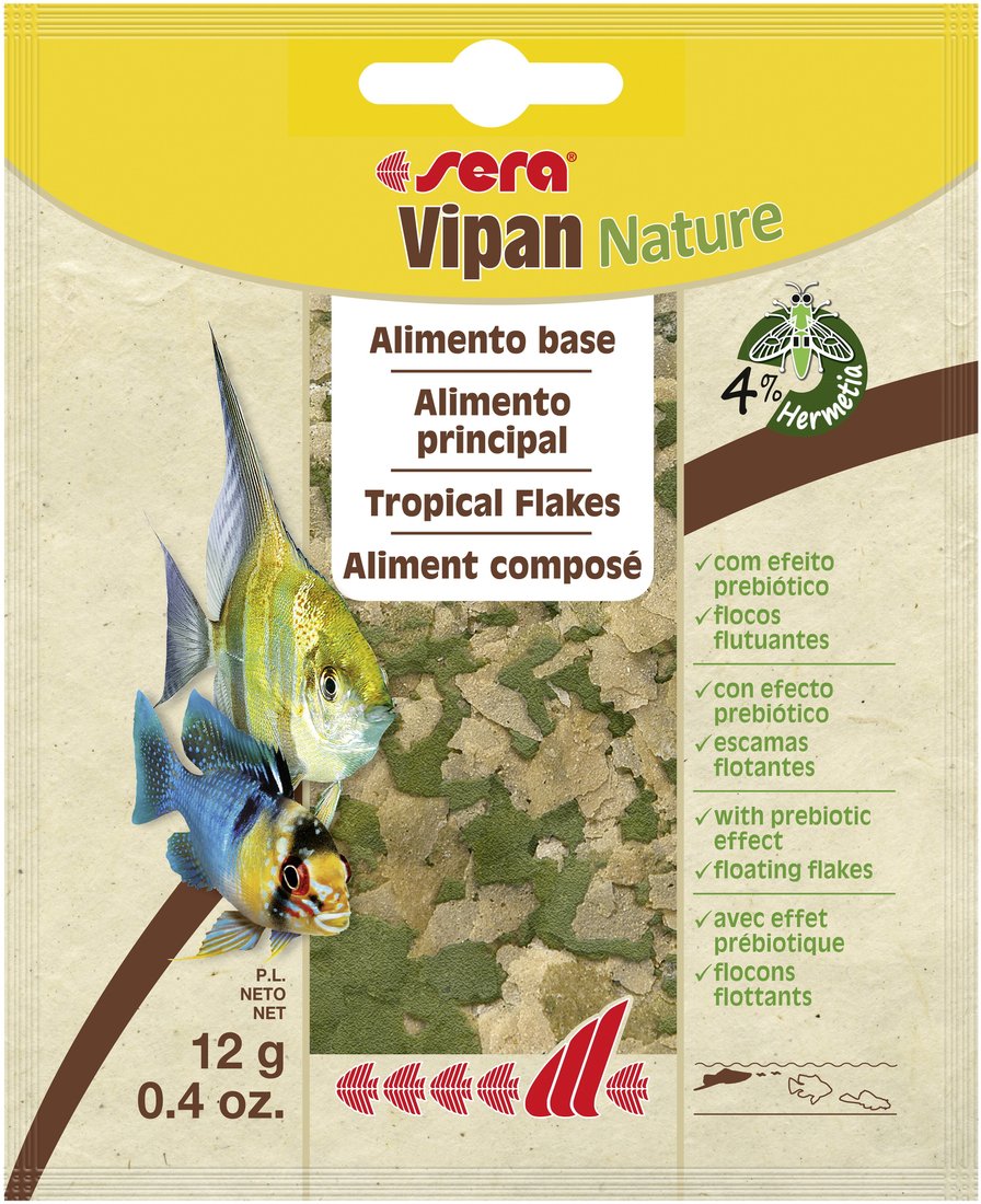 

Сухой корм Sera Vipan Nature 12 г