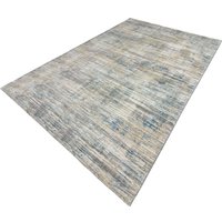 Ковер для жилой комнаты Radjab Carpet Амальфи Прямоугольник A3580A 13622 (1.6x3, Ivory/L.Bule)