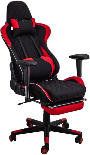 Игровое (геймерское) кресло AksHome Аксель (черный/красный)