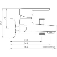 Смеситель Inan Florit M2601K