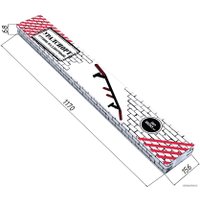 Турник МК Уралспорт Мультихват v 2.0 наддверный (черный)