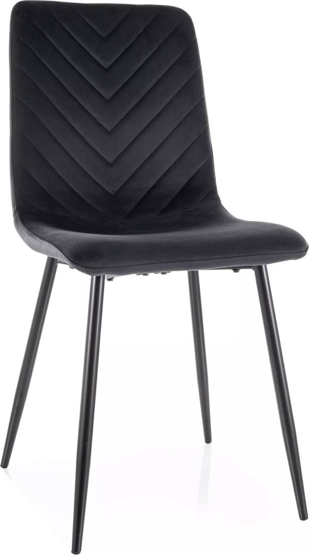 

Стул Signal Daren Velvet Bluvel 19 (черный/черный)