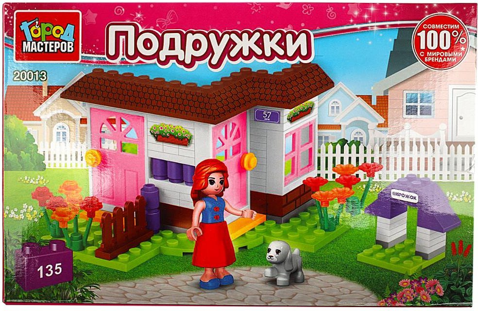 

Конструктор Город мастеров Домик загородный 20013-PZ