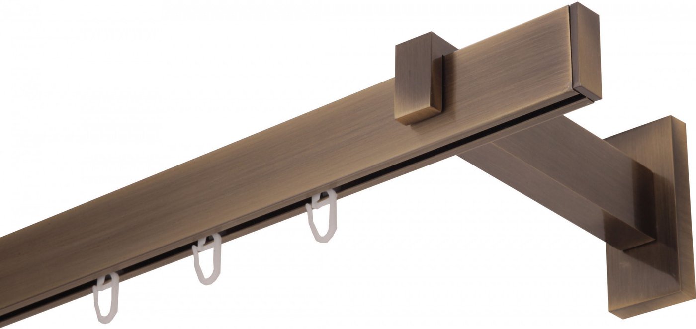 

Карниз для штор Lm Decor Флэт Лайн Изи одинарный (антик, 3.0м)