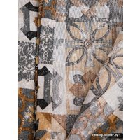 Комплект штор Loon Майолика на люверсах 1.5x2.6 м (серый, 2 шт)