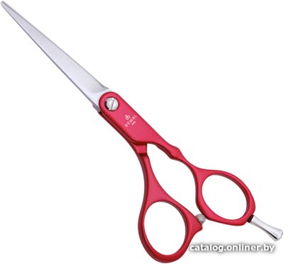 Ножницы парикмахерские Dewal Colour Step M31955-RD (красный)