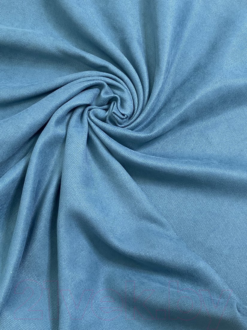 

Комплект штор Модный текстиль Канвас 01L 112MTKANVASMO2-5 (250x180, 2 шт, бирюзовый)