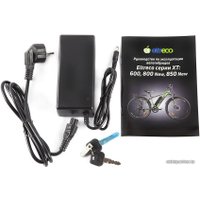 Электровелосипед Eltreco XT 800 New (синий/оранжевый)