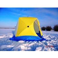 Палатка для зимней рыбалки Стэк Куб-2 (трехслойная)