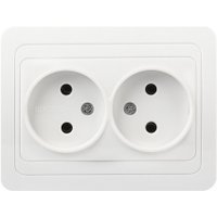Розетка SmartBuy Марс SBE-02w-10-S2-N