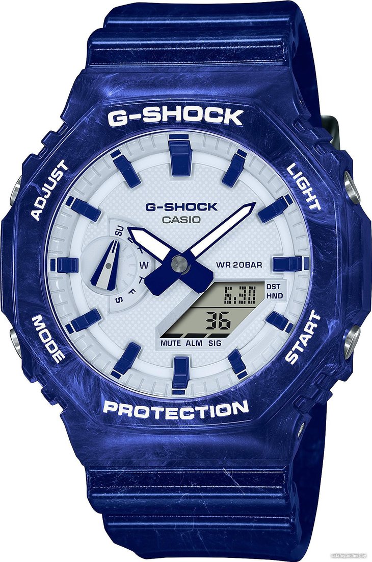 Наручные часы Casio G-Shock GA-2100BWP-2A