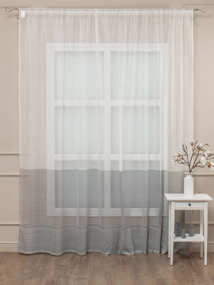 

Тюль Amore Mio RR H 621-2D 300x270 30570 (графитовый)