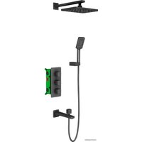 Душевая система  Timo Petruma SX-5049/03SM (черный)
