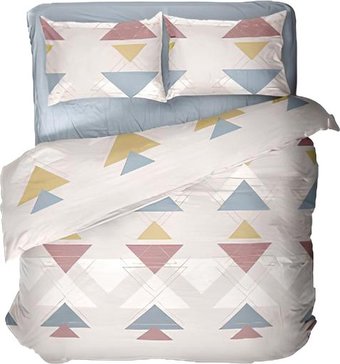 Евро комплект постельного белья Samsara Вигвей Евро Ф220-4/7070 (хлопок, фланель)